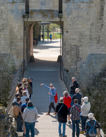 Visite du château de Caen