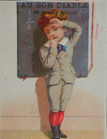 Bon-point publicitaire - La petite expo #9. Photo Musée de Normandie - Ville de Caen