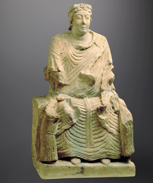 Statue de déesse-mère; Fin 1er s.