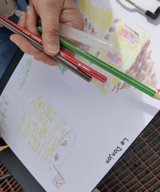 Atelier "Dans les vestiges du château"