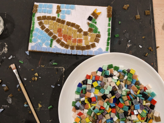 Visite-atelier "Dans l'atelier du mosaïste"