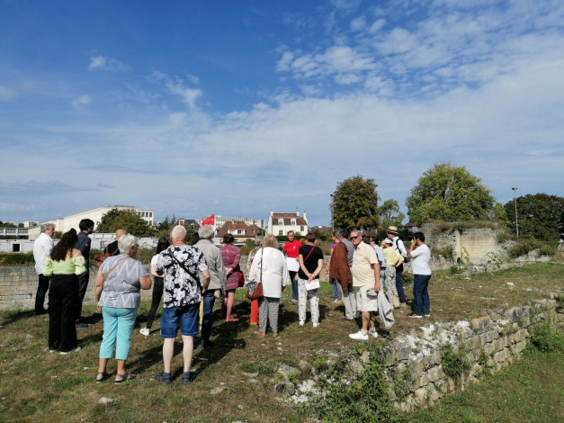Visite archéologique du Château de Caen
