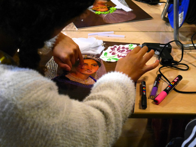 Dans l'atelier du portraitiste