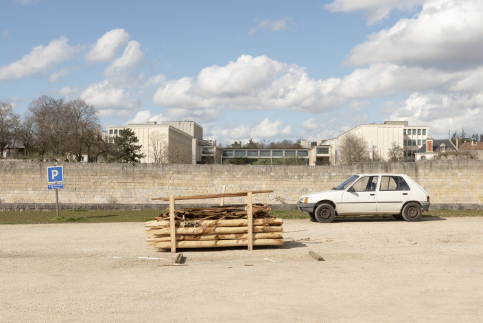 Antoine Cardi, Le château en chantier, sans titre 1, 17 mars 2023