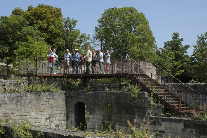 La visite du château