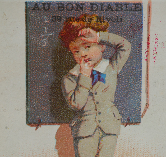 Bon-point publicitaire - La petite expo #9. Photo Musée de Normandie - Ville de Caen