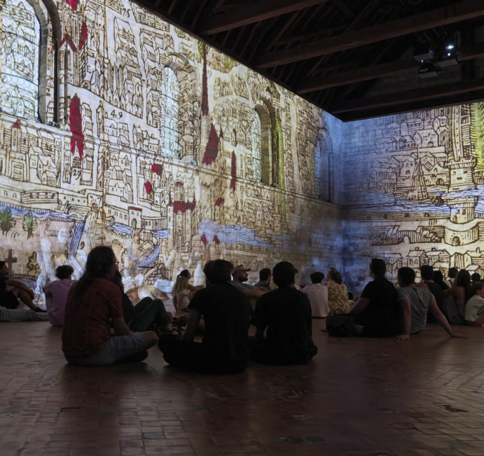 Spectacle immersif Millénaire de Caen